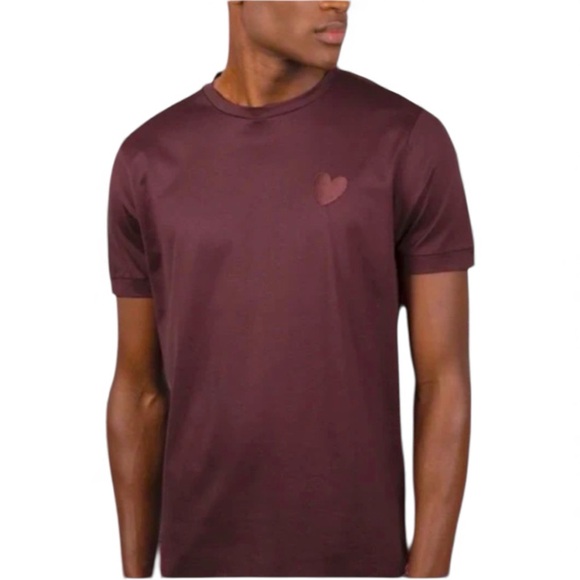 Inimigo Tee w/Embroidered Heart - Picture 1 of 3